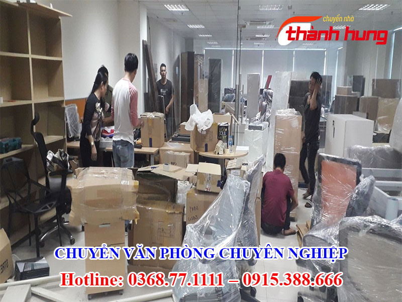 Chuyển văn phòng tại Phú Thọ chuyên nghiệp