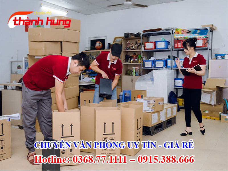 Chuyển văn phòng tại Phú Thọ uy tín giá rẻ