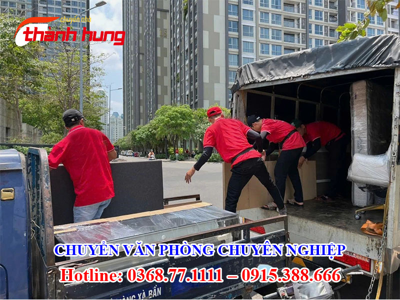 Chuyển văn phòng tại Thái Nguyên chuyên nghiệp