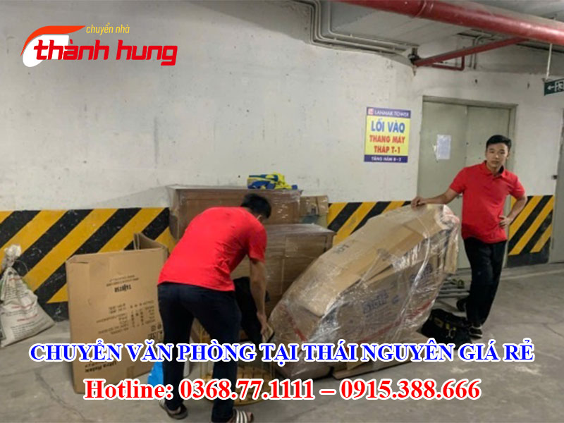 Chuyển văn phòng tại Thái Nguyên giá rẻ