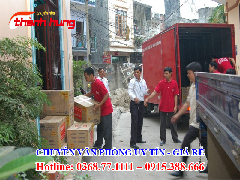 Chuyển văn phòng tại Thái Nguyên uy tín giá rẻ