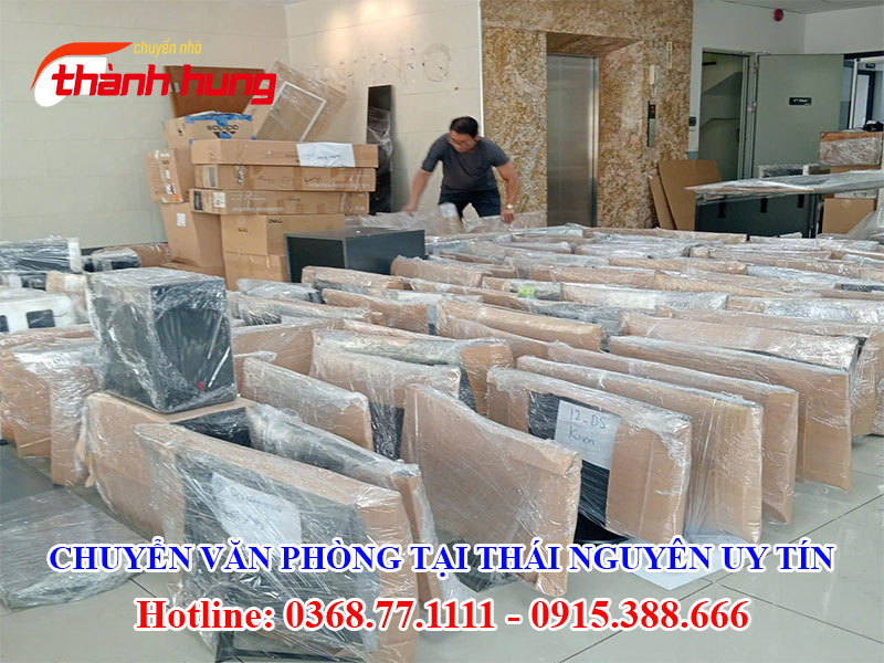 Chuyển văn phòng tại Thái Nguyên uy tín
