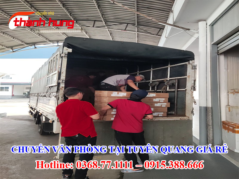 Chuyển văn phòng tại Tuyên Quang giá rẻ