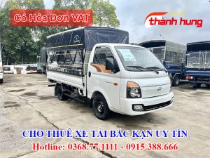 Cho thuê xe tải Bắc Kạn uy tín