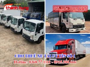 Cho thuê xe tải Bát Xát uy tín số 1