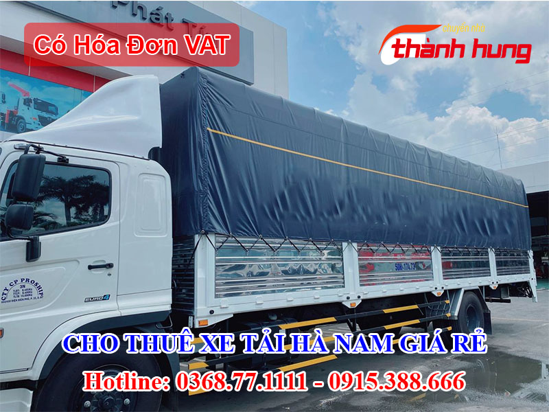 Cho thuê xe tải Hà Nam giá rẻ