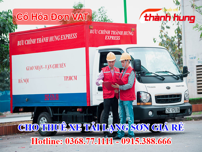 Cho thuê xe tải Lạng Sơn giá rẻ