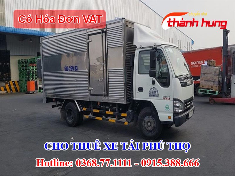 Cho thuê xe tải Phú Thọ