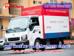 Cho thuê xe tải Quảng Ninh giá rẻ