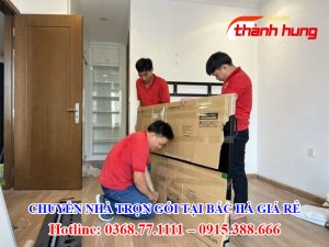 Chuyển nhà trọn gói tại Bắc Hà giá rẻ