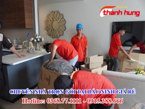 Chuyển nhà trọn gói tại Bắc Ninh giá rẻ