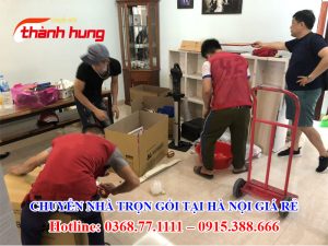Chuyển nhà trọn gói tại Hà Nội giá rẻ