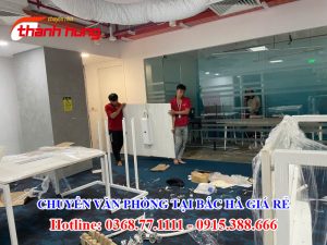 Chuyển văn phòng tại Bắc Hà giá rẻ