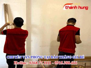 Chuyển văn phòng tại Bảo Thắng giá rẻ