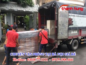 Chuyển văn phòng tại Hà Nội giá rẻ