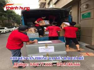 Chuyển văn phòng tại Yên Bái giá rẻ